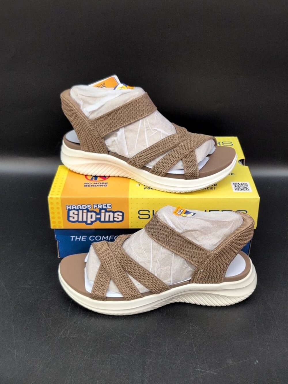 Skechers Hands Free Slip-Ins Ultra Flex 3.0 Forever Better Women 7 Mocha 164085